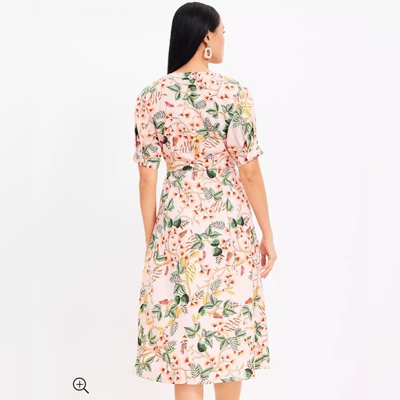 Leafed Dobby Stripe Shirtdress - Picture 3 of 6